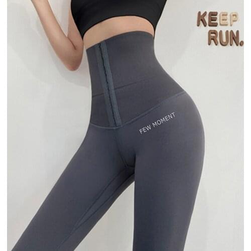 Fitness Pants Womens Corset Hip Lift Postpartum Shaping High Waist Yoga Legging Tights Women Gym Fitness Yoga Pants