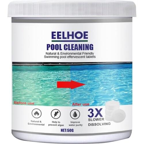 50g180g Swimming pool effervescent cleaning tablets cleaner Effervescent Tablets Cleaner Kitchen beautifully
