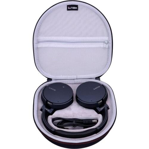 LTGEM EVA Waterproof Shockproof Hard Case for Sony XB950N1 Extra Bass Wireless Noise Canceling Headphones