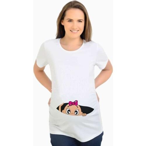 XINENGE Maternity T-shirts