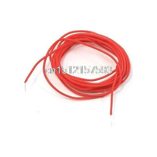 Spare Parts 26AWG High Temperature Resistant Red Silicone Wires 200cm