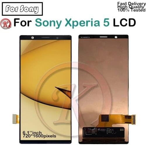 6.1'' LCD For Sony Xperia 5 LCD Display Touch Screen Digitizer Assembly For Sony X5 LCD Replacement Accessory Parts