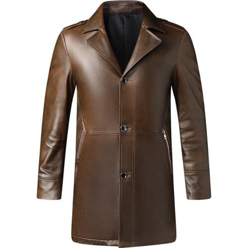 ZRUSZR Men's Long Jackets