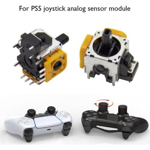 1 Pair 3D Analog Joystick Sensor Module for Sony Play Station 5 PS5 Controller Gamepad Replacement Repair Parts
