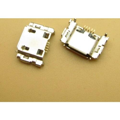 100pcs Micro USB Connector For Multilaser M7s M7-s Charging port 5PIN 5 pin MINI Jack socket dock Plug Long feet replacement