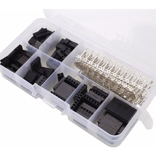 310pcs Dupont sets Kit 2.54mm Male/Female Wire Jumper Pin Header Connector Kit Set Housing