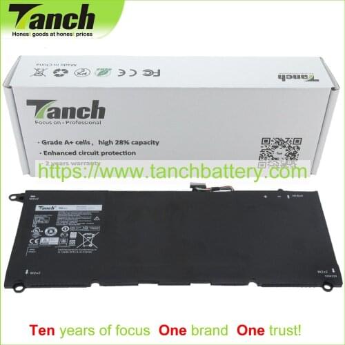 Tanch Laptop Battery for DELL P54G 0N7T6 90V7W JD25G RWT1R 13 9350 13 9343 13-9350-D1508 7.6V 4cell