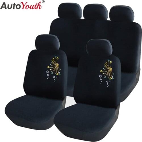 Car Seat Covers Set Universal Fit Most Cars Covers With Flower Patterns Styling Car Seat Protector Four Seasons For Seats