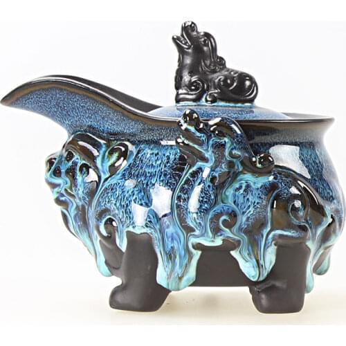 Household Ceramic Teapot Chinese Kung Fu Kettle Creative Teaware Drinkware