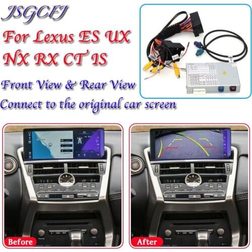 Rear Camera For Lexus ES UX NX RX CT IS 2010~2021 Adapter Connect Original Upgrade System Interface Screen Reverse CAM Decoder
