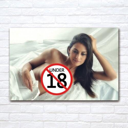 Modern Art Canvas Painting Sexy and Charming Beauty Poster and Print Wall Pictures for Bedroom Living Room Home Decor