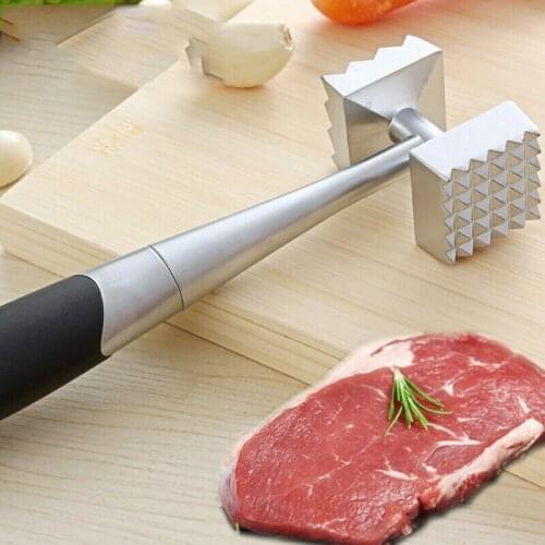Kitchen Tender Loose Meat Stainless Steel hammer Steak Professional Meat Hammer Tenderizer Cooking Tools Kitchenware