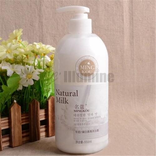 Milk Fragrance Body Wash Cleanser Cleaning Shower Gel Nourishing Moisturizing 556ml