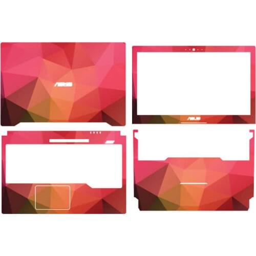 KH Laptop Sticker Skin Decals Cover Protector Guard for ASUS FX63VD FX503 ZX63V