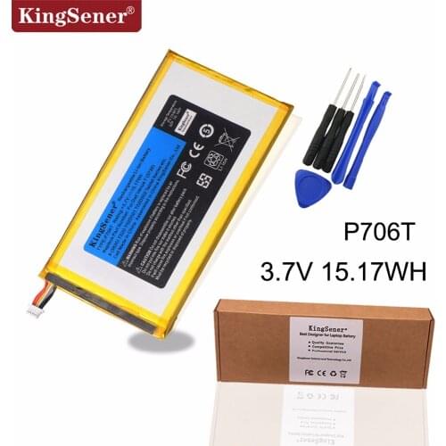 KingSener P706T New Tablet battery for DELL Venue 7 3730 Venue 8 3830 T02D T01C T02D002 T02D001 0CJP38 02PDJW 3.7V 15.17WH