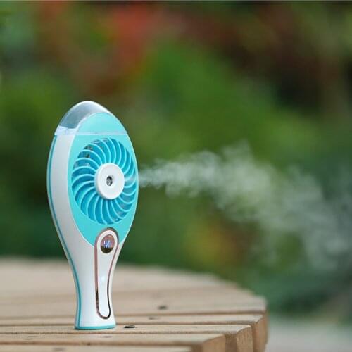 Portable Fan Air Conditioner Portable Air Cooler Table Fan For Home Office Outdoor Handheld Mini Fan Spray Water Re Charging