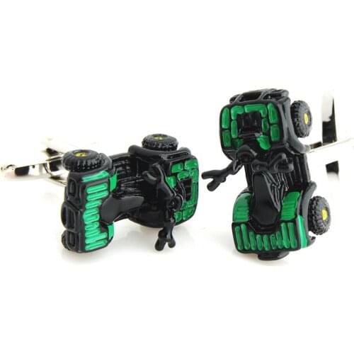 YHPQ-0007 Novelty Vivid 3D Helicopter ,Plane,Car,Tank Cufflinks - Factory Direct Wholesale