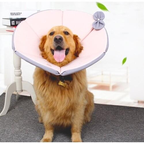 Anti Bite Lick Wound Healing Pet Adjustable Recovery Collar Recovery Protective B2QB