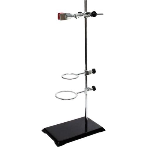 1 Set 50cm Lab Stands With Clamp Clip Flask Clamp Condenser Clamp Iron Stands Laboratory Educational Supplies