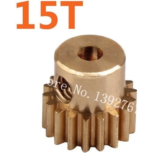 11185 Motor Gear 15T Metal HSP Parts For 1/10 Electric RC Car 4WD Monster Truck Truggy ATV 94111 Pro Hobby Baja Himoto