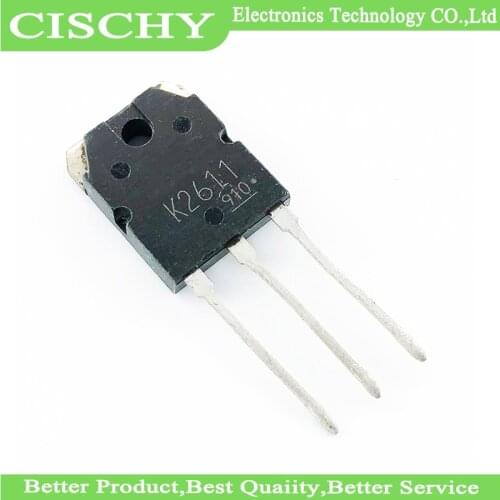 2PCS/lot 2SK2611 K2611 9A 900V Transistors TO-3P