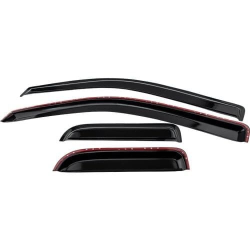 4 Pcs Side Window Visors For Ford F-150 Extended Cab/Super Cab Pickup 2004-2014 Window Deflector Sun Visors Sun Shade