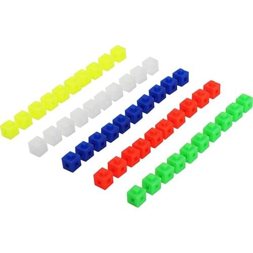 50pcs Plastic Interlocking Math Link Preschool Learning Toy