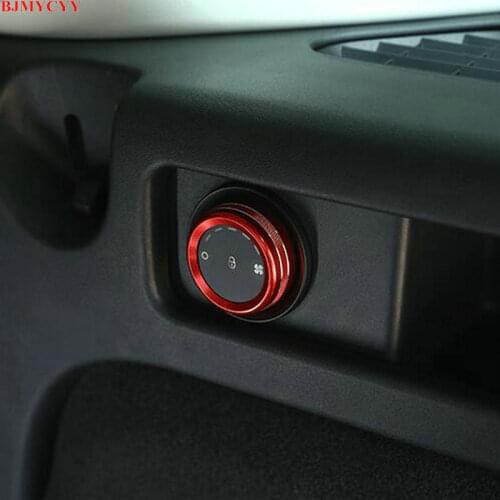 BJMYCYY Interior Trunk Air Conditioning Outlet Adjustment Knobs Cover Trim Ring for Land Rover Discovery Sport 2015-2018