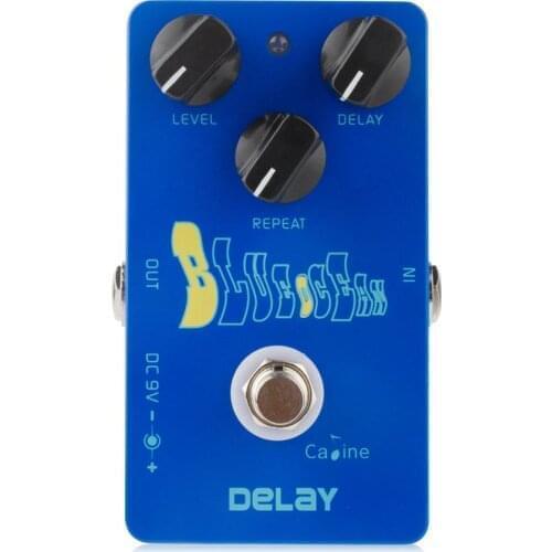 CP-19 "Blue Ocean" Metal Guitar Effects Guitar Stompbox Delay Mode Pedal String Instrument Accessory for Beginner or Musician