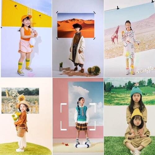 Photography Small Screen Creativity Backdrop Photo Studio Children Birthday Portrait Background Indoor Professional Video Props