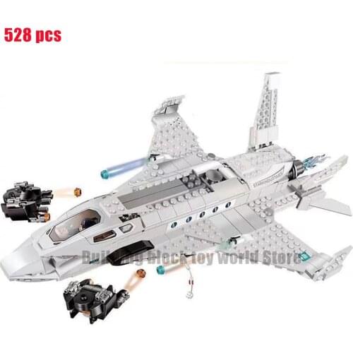 New 528 pcs of building block toy superhero series classic movie model building block girl boy toy gift