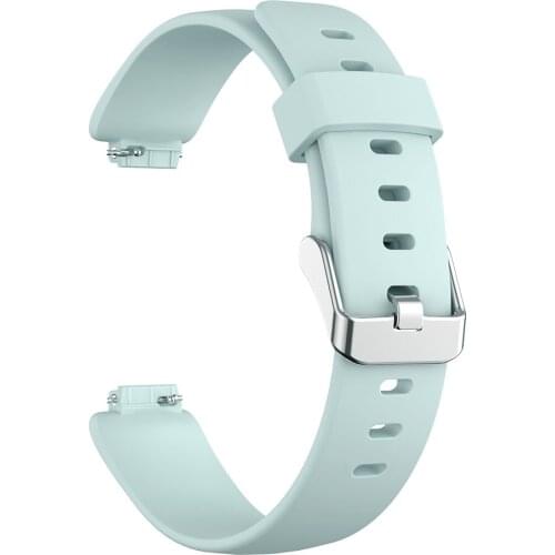 L/S Soft Silicone Sports Replacement Watch Band Strap For Fitbit Inspire 2 Quick Release Smart Watch Fashion Accessories