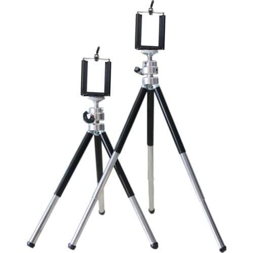 Mini Tripod With Holder For Xiaomi Huawei Samsung Iphone Smartphones Portable Tripod For Gopro hero 3/4/5 6 7 SJcam DV Cameras