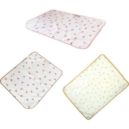 Reusable Baby Changing Pad Cover Waterproof TPU Changing Mat Breathable Leak Proof Diaper Mattress Infants Floor Play Mat H055