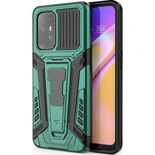 Shockproof Case For Oppo Reno 5z 5f A94 F19 Pro Plus + 5g Luxury Case Chariot Bumper Back Shell For Realme 8 Pro Funda Cover