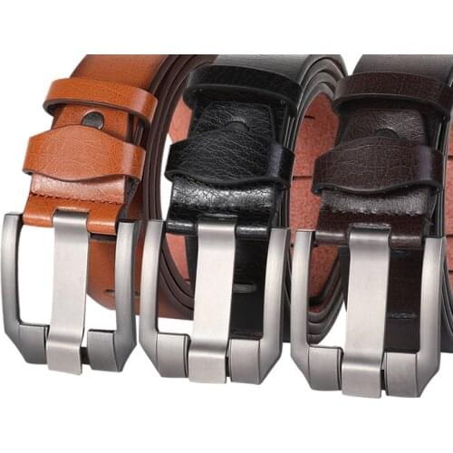 New High Quality Needle Buckle Style Leisure Mens Belt Jeans Wide Belts for Men Luxury Designer Brand 3.7cm