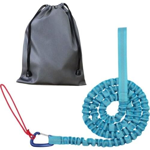 MTB & Cycling Stretch Pull Strap, Mountain Bike Trailer MTB Tow Rope Pulling Strap for Riding Further with Your Child