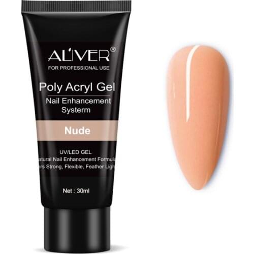 30ml Nail Extension Gel Nails Mold Phototherapy Glue UV Glue Crystal Extension Gel Nail Polish Supplies Nail Art Decorations