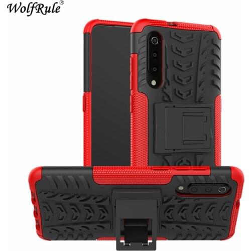 Wolfrule Phone Case For Xiaomi Mi 9 Case Dual Layer Armor TPU+PC Shockproof Cover For Xiaomi Mi 9 Case Shell For Xiaomi Mi9 Mi 9