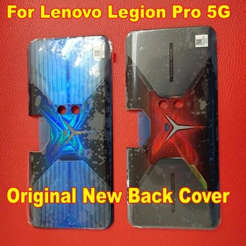 100% Original New Lid For Lenovo Legion Pro 5G L79031 Gaming Phone Back Battery Cover Housing Door Rear Case with Adhesive tape