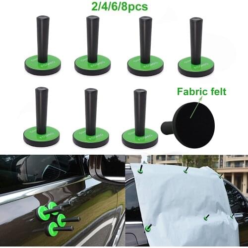 EHDIS 2/4/6/8PCS Car Film Installing Vinyl Wrapping Carbon Fiber Film Magnet Holder Fix Tool Window Tint Auto Sticker Fixer