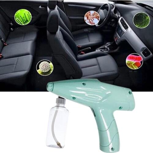 200ml USB Handheld Wireless Blue Light Nano Atomization Disinfection Sprayer D0AB