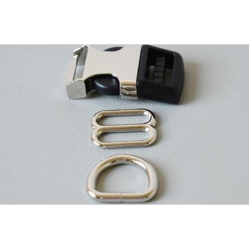 50 set 3-piece/set Metal buckle 20mm safety clasp DIY sewing accessories pet supplies