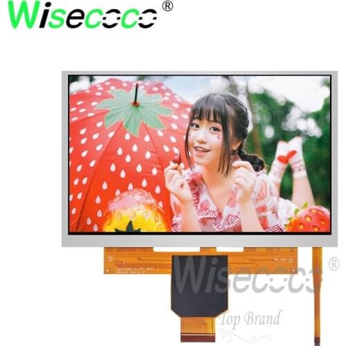 7 inch screen 800*400 lcd display 350 nits luminance 60Hz screen display