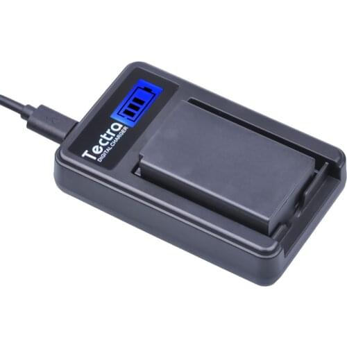 Tectra 1Pc EN-EL20 ENEL20 EN EL20 Camera Battery + LCD USB Charger for Nikon Coolpix A 1 AW1 J1 J2 J3 S1 V3 and MH-27 MH-29
