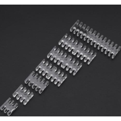 Acrylic Cable Comb Clear Dresser Set For 2mm Cables 4/5/6/8/12/14/16/24 Pin PC