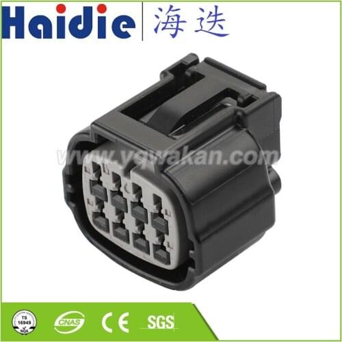 Free shipping 5sets 8pin Auto Electric waterproof Female plastic Plug Connector 7283-3809-30