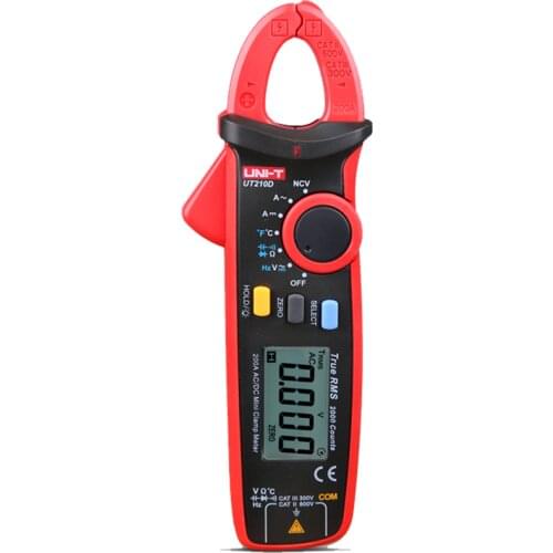 UNI-T UT210E Current Clamp Meter Digital AMP Clamp Meter Clamp Meter Cuttent Probe Clamp on Flow Meter VFC Electrical Instrument