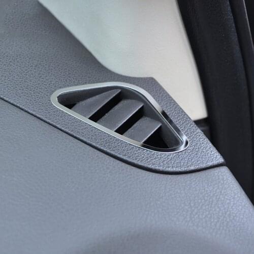 New Arrival!Car styling, stainless steel trim accessories interior outlet decoration ring For Ford focus 2 MK2 2005+2013