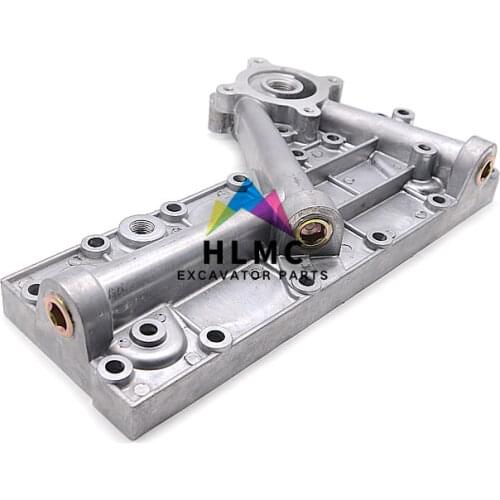 6D95 Oil Radiator Side Cover PC200-5 6735-61-2260 Oil Cooler Cover 7P